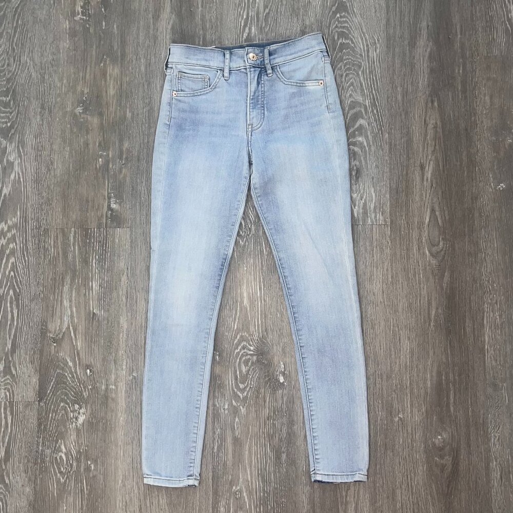 Express 00R High Rise Skinny Jeans - Super stretch! **Like New**